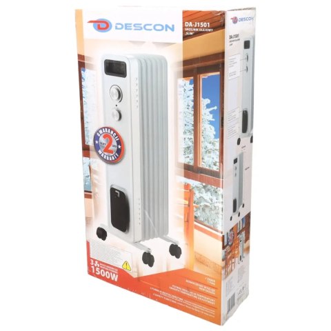 Grzejnik olejowy 1500w Dedra