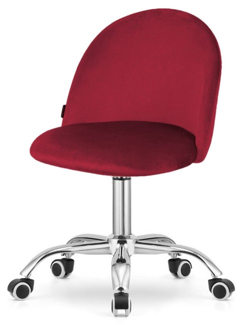 Lugano Krzesło obrotowe GLORIA OFFICE WINE VELVET