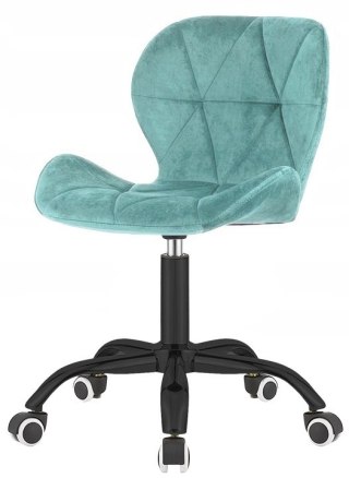 Lugano Krzesło obrotowe VASTO OFFICE VELVET LIGHT BLUE SMOKE