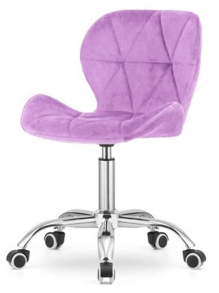 Lugano Krzesło obrotowe VASTO OFFICE VELVET VIOLET