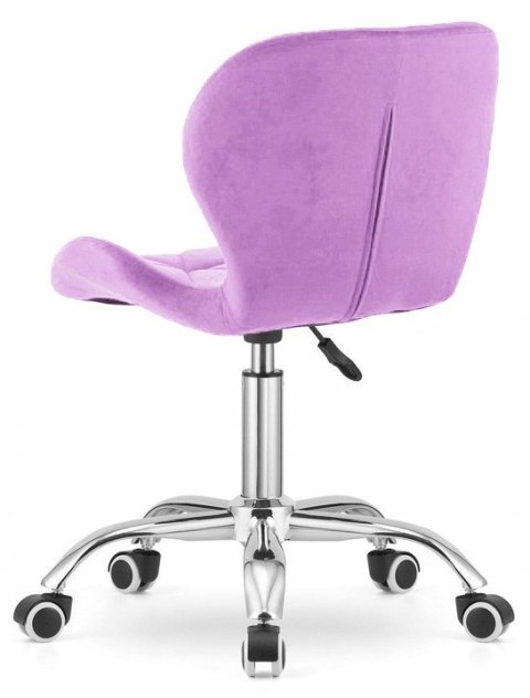 Lugano Krzesło obrotowe VASTO OFFICE VELVET VIOLET
