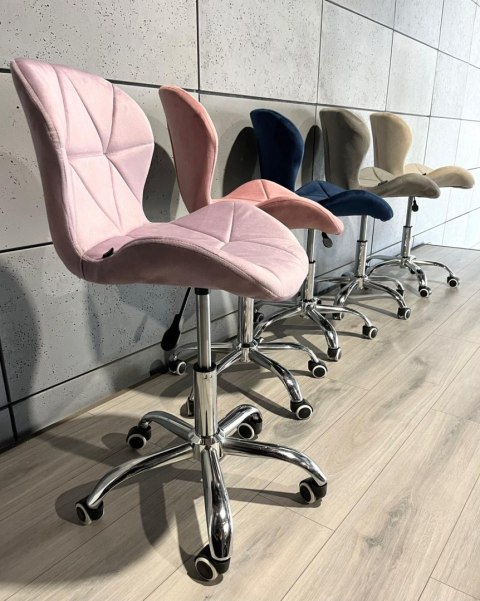 Lugano Krzesło obrotowe VASTO OFFICE VELVET VIOLET