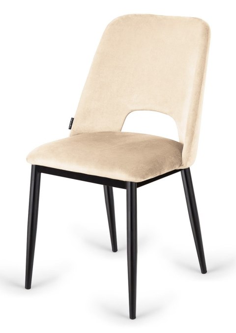 Lugano Krzesło tapicerowane GOTI CREAM VELVET