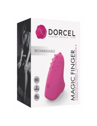 Wibrator na palec Dorcel Magic Finger silikonowy różowy USB
