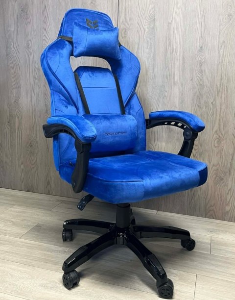 Prototype Fotel obrotowy do biurka TITAN BLUE ALCANTARA BASIC