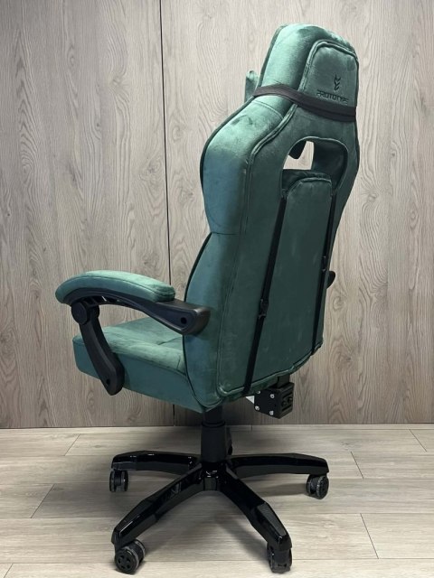 Prototype Fotel obrotowy do biurka TITAN GREEN ALCANTARA BASIC