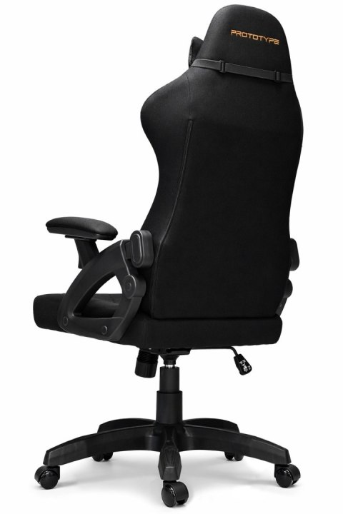 Prototype Fotel obrotowy gamingowy DESMO XL BLACK FABRIC