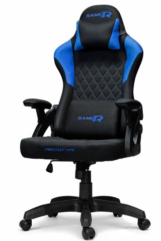 Prototype Fotel obrotowy gamingowy DESMO XL BLUE FABRIC
