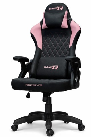 Prototype Fotel obrotowy gamingowy DESMO XL PINK FABRIC