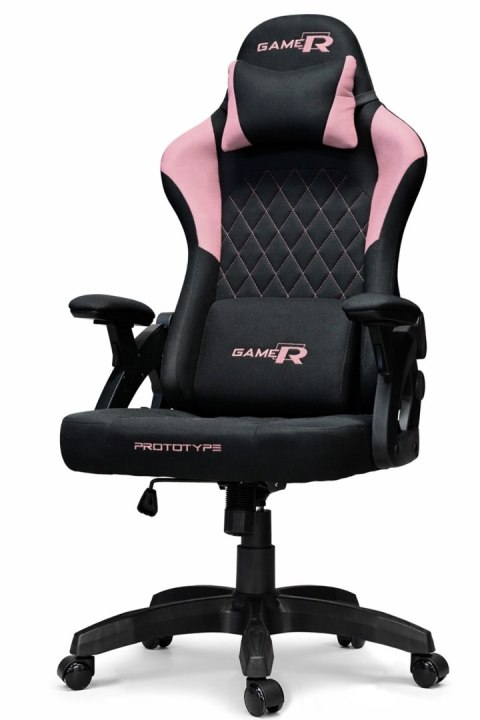 Prototype Fotel obrotowy gamingowy DESMO XL PINK FABRIC