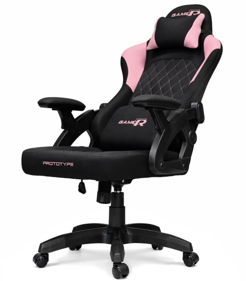 Prototype Fotel obrotowy gamingowy DESMO XL PINK FABRIC