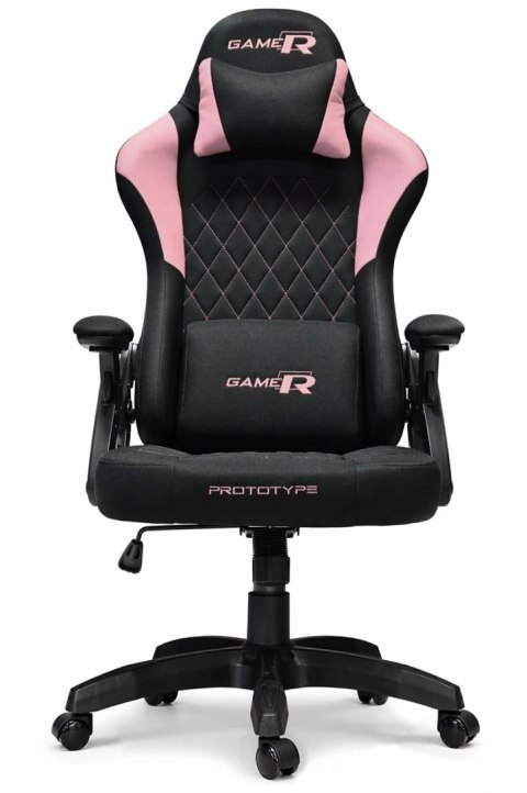 Prototype Fotel obrotowy gamingowy DESMO XL PINK FABRIC