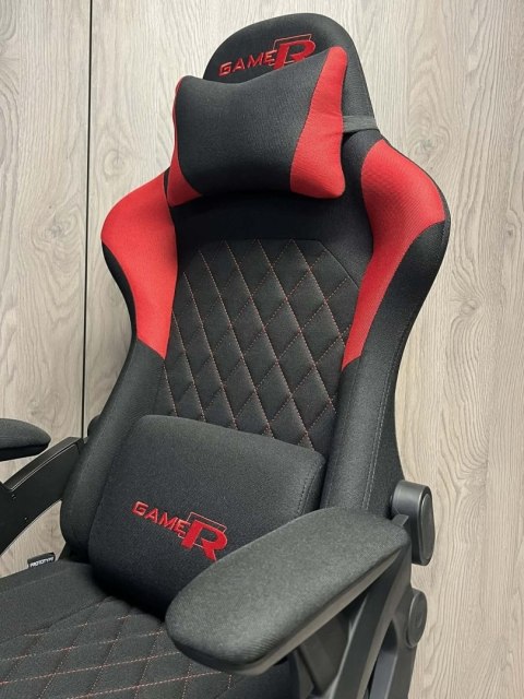 Prototype Fotel obrotowy gamingowy DESMO XL RED FABRIC