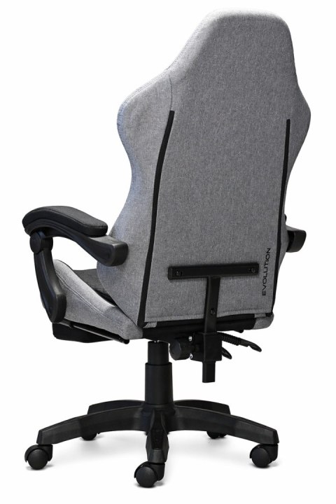 Prototype Fotel obrotowy gamingowy DIAVEL PRO FABRIC FULL GREY XL