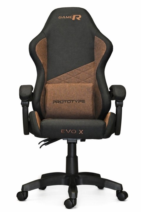 Prototype Fotel obrotowy gamingowy EVO FABRIC BROWN XL
