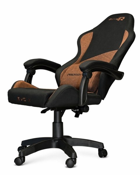 Prototype Fotel obrotowy gamingowy EVO FABRIC BROWN XL
