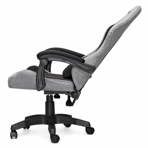 Prototype Fotel obrotowy gamingowy EVO FABRIC FULL GREY BLACK XL