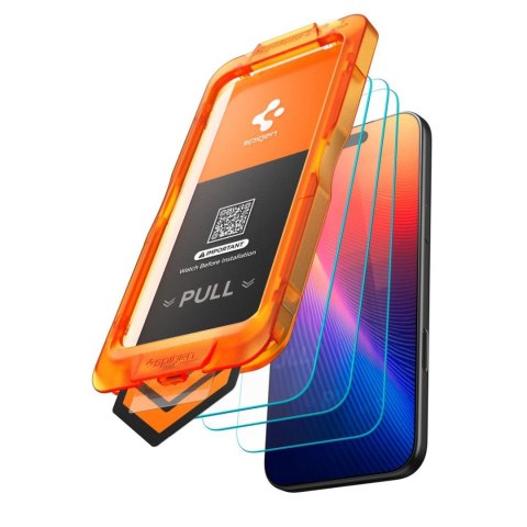 Szkło hartowane na iPhone 17 z aplikatorem Glas.tR AlignMaster Slim - 3 szt.
