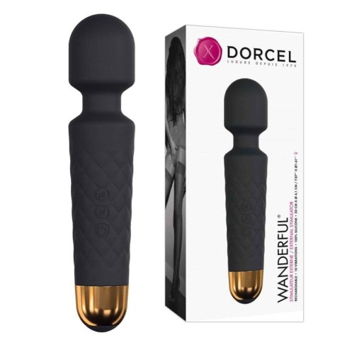 Wibrator wand Dorcel Wanderful różowy akumulator 20 cm