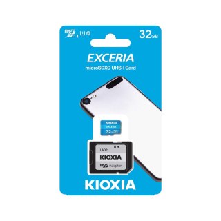 Karta pamięci microSD 32 GB UHS-I U1 Kioxia z adapterem KIOXIA