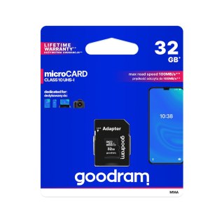 Karta pamięci microSD 32GB UHS-I Goodram z adapterem Goodram