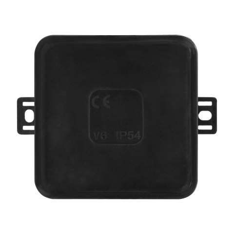 Puszka n/t CLICK, IP54, 12 przepustów, 85x85x41mm, czarna Orno
