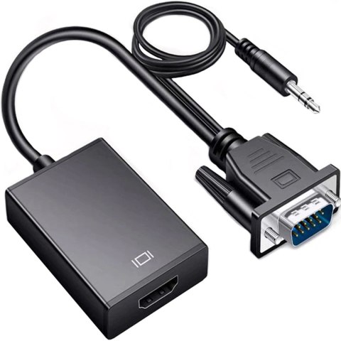 Adapter sygnału vga+audio na hdmi RTO