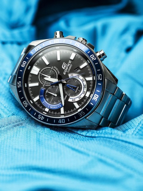 Casio Zegarek Męski Casio Edifice EFV-620D-1A2 + BOX