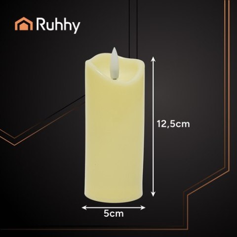 Świeczka/wkład LED 12,5x5cm 4szt. Ruhhy 26485 RUHHY