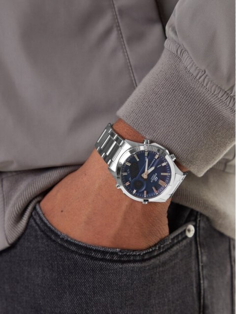 Casio Zegarek Męski Casio EFV-C120D-2AEF + BOX