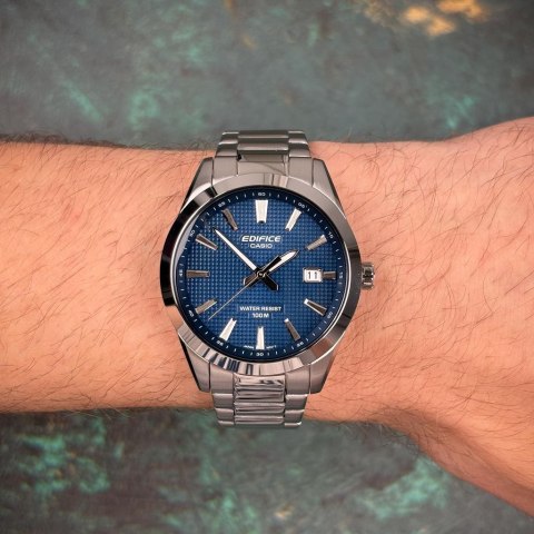 Casio Zegarek Męski Casio Edifice EFV-160D-2AVEF + BOX