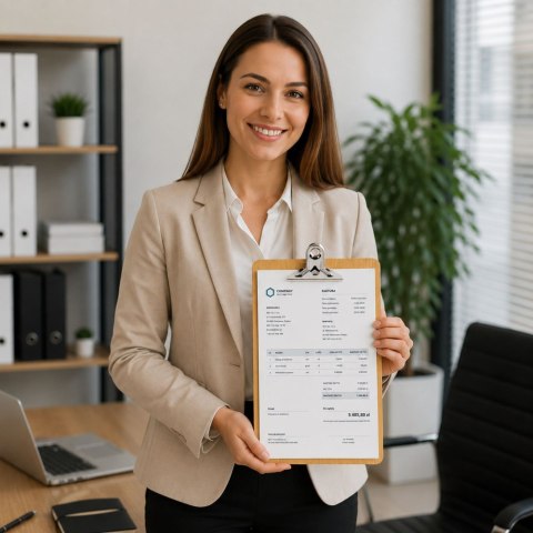 Drewniana Podkładka Deska Do Pisania z Klipsem Clipboard A4 LEAN