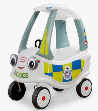 Jeździk biała policja nowe oczy LITTLE TIKES