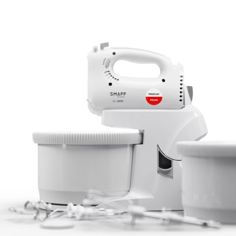 Smapp robot 451.66 z dwoma misami biały LP