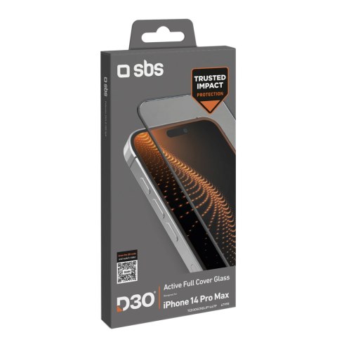 Szkło hartowane z ramką do iPhone 14 Pro Max D3O