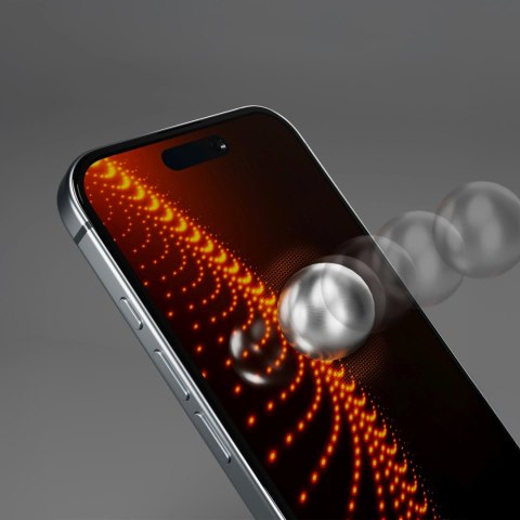 Szkło hartowane z ramką do iPhone 16 Pro Tempered Glass D3O