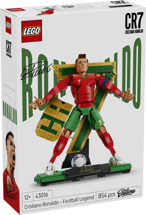 43016 | Cristiano Ronaldo - piłkarska legenda LEGO