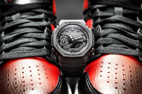 Casio ZEGAREK MĘSKI CASIO G-SHOCK OCTAGON GA-2100-1AER (zd139a)