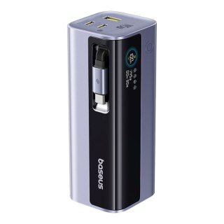 Powerbank 20000mAh EnerGeek GR11 ze zwijanym kablem 145W - szary