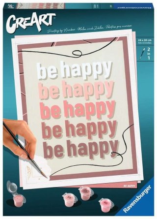 Ravensburger: CreArt - Be happy Ravensburger