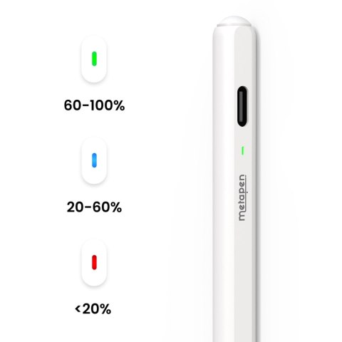 Rysik do iPada USB-C Pencil Air8 Pro - biały