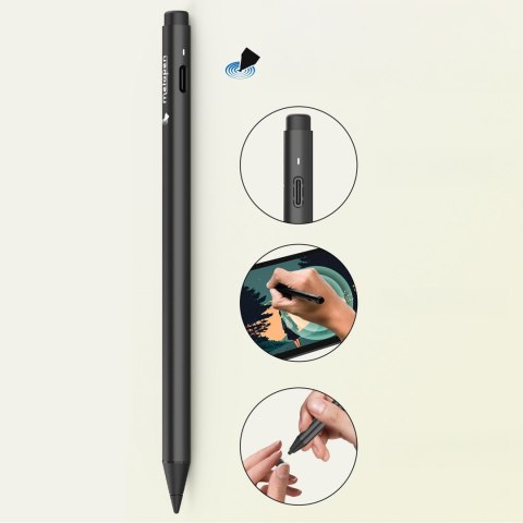 Rysik do urządzeń dotykowych USB-C Pen G1 - czarny