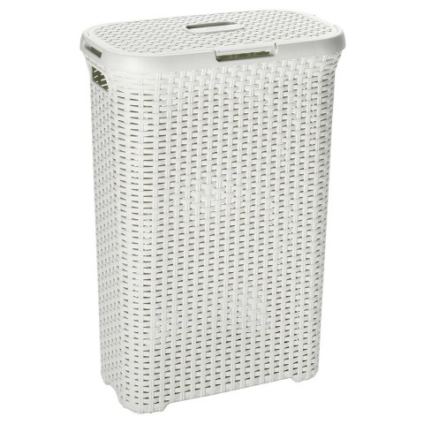 Kosz na bieliznę Curver Natural Style 40L kremowy Curver