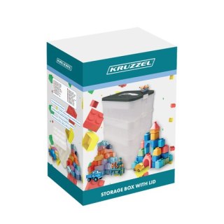 Pudełko na klocki- 4 poziomy Kruzzel 25758 KRUZZEL