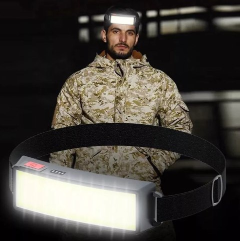 ZD84 Latarka czołowa led cob ATL