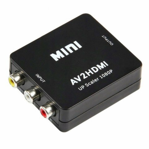 HD44 Adapter sygnału av rca cinch do hdmi audio rca ATL