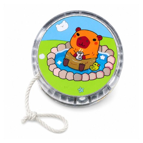 Jojo Kapibara Zabawka Zręcznościowa Świecące Kolorowe Yo-Yo 5,5 cm LEAN TOYS