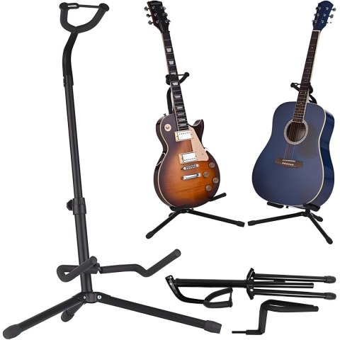 Stojak gitarowy statyw na gitarę wieszak do gitary regulowany blokada - o040 RTO