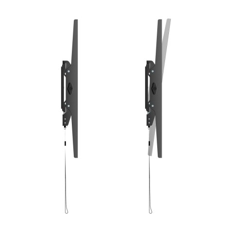 Uchwyt Basic do ściany 37-86 cali czarny LCD/KL38-46 Cabletech