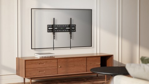 Uchwyt Basic do ściany 37-86 cali czarny LCD/KL38-46 Cabletech